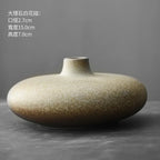 Vase - Decorative Terracotta Black, alternate view - House Of Avana