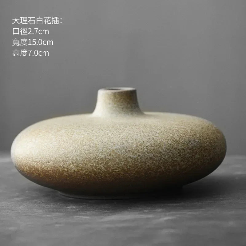 Vase - Decorative Terracotta Black, alternate view - House Of Avana