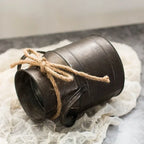Vase - Decorative Tin Flower Bucket