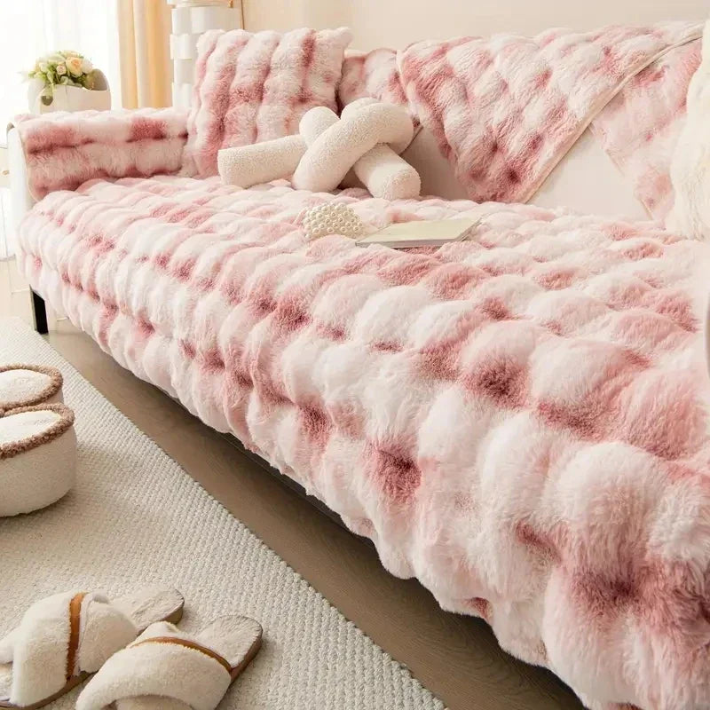 Velvet Couch Cover – Soft, Stylish, and Cat & Dog Proof Couch Throw Cover topspet