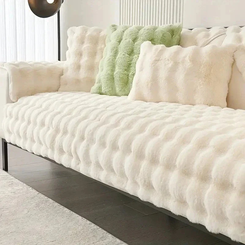 Velvet Couch Cover – Soft, Stylish, and Cat & Dog Proof Couch Throw Cover topspet