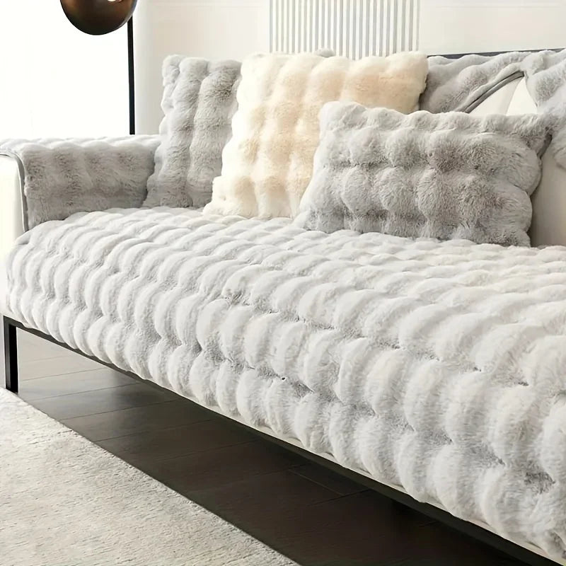 Velvet Couch Cover – Soft, Stylish, and Cat & Dog Proof Couch Throw Cover topspet