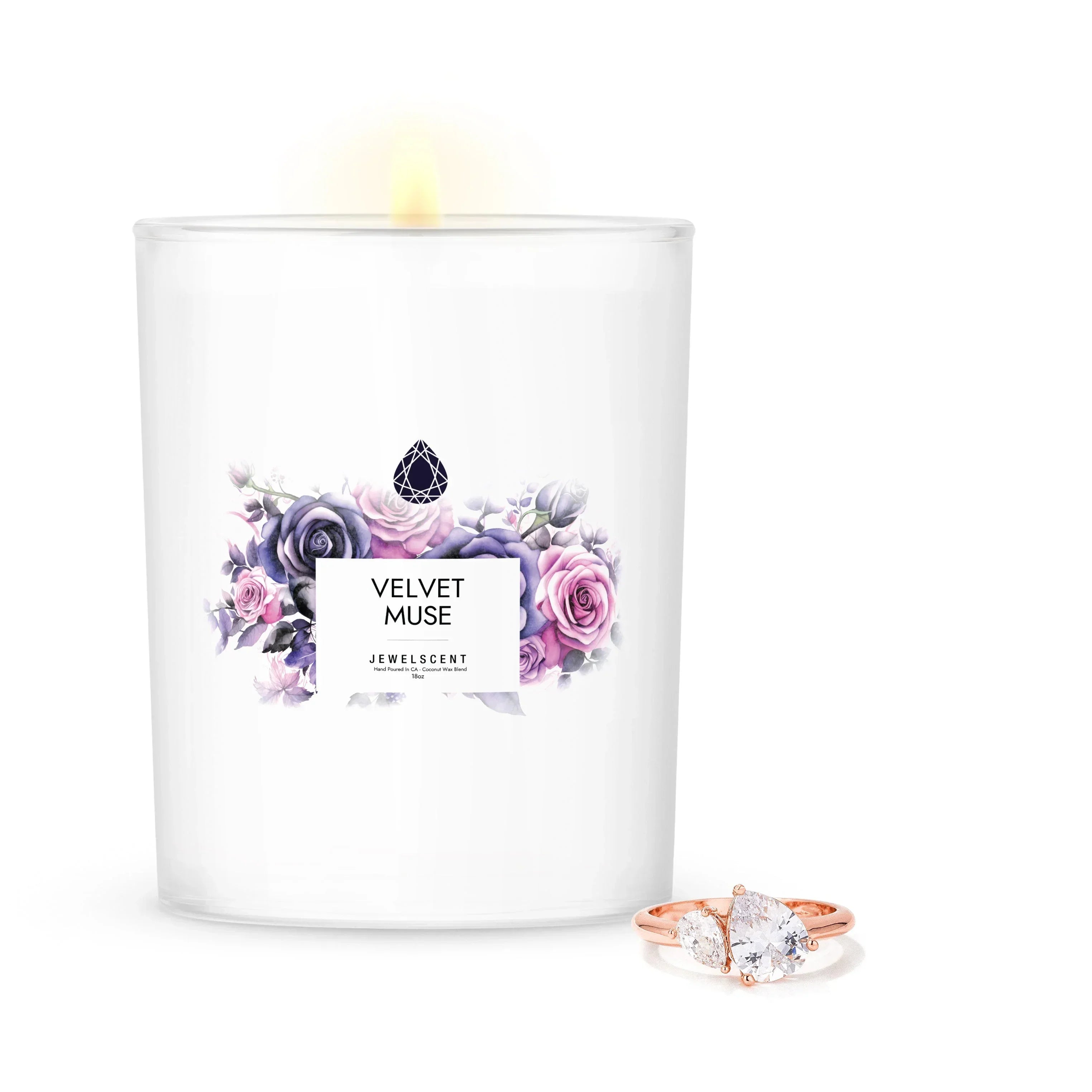 Velvet Muse 18oz Home Jewelry Candle JewelScent