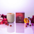Velvet Sky Candle Four Truffles