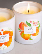 Vine Peach 10oz Signature Jewelry Candle JewelScent