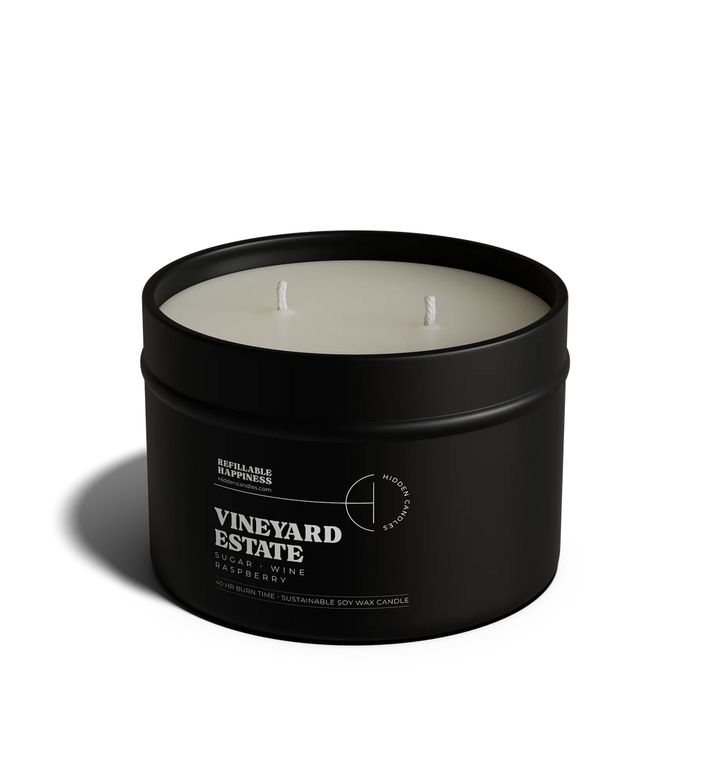 Vineyard Estate Candle Refill Hidden Candles