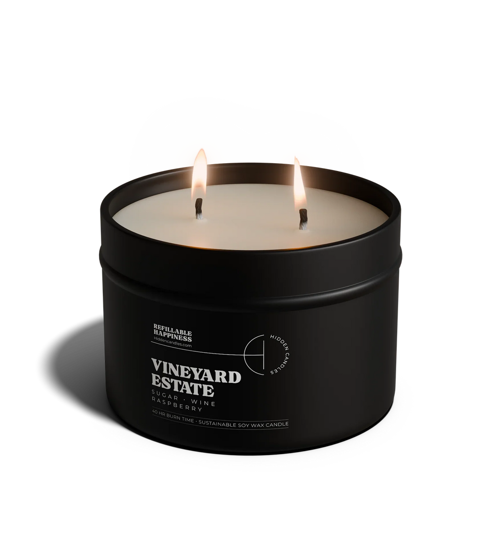 Vineyard Estate Candle Refill Hidden Candles