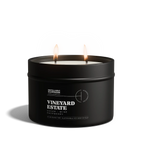 Vineyard Estate Candle 10.6 Oz – Red Wine, Raspberry & Vanilla Sugar, lifestyle image - House Of Avana