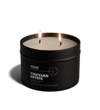 Vineyard Estate Candle 10.6 Oz – Red Wine, Raspberry & Vanilla Sugar, front view - House Of Avana