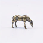 Horse Sculpture - Vintage Bronze Finish, angled view - House Of Avana