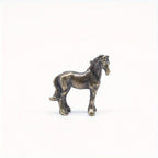 Horse Sculpture - Vintage Bronze Finish, angled view - House Of Avana