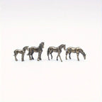 Horse Sculpture - Vintage Bronze Finish, front view - House Of Avana