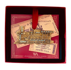 Vintage Locomotive Ornament (Bronze)