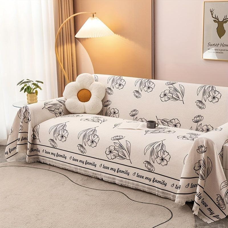 Vintage Slipcovers Couch | Plush Sofa Throw Cover for All Seasons topspet