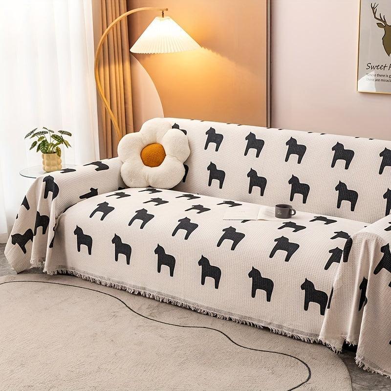 Vintage Slipcovers Couch | Plush Sofa Throw Cover for All Seasons topspet