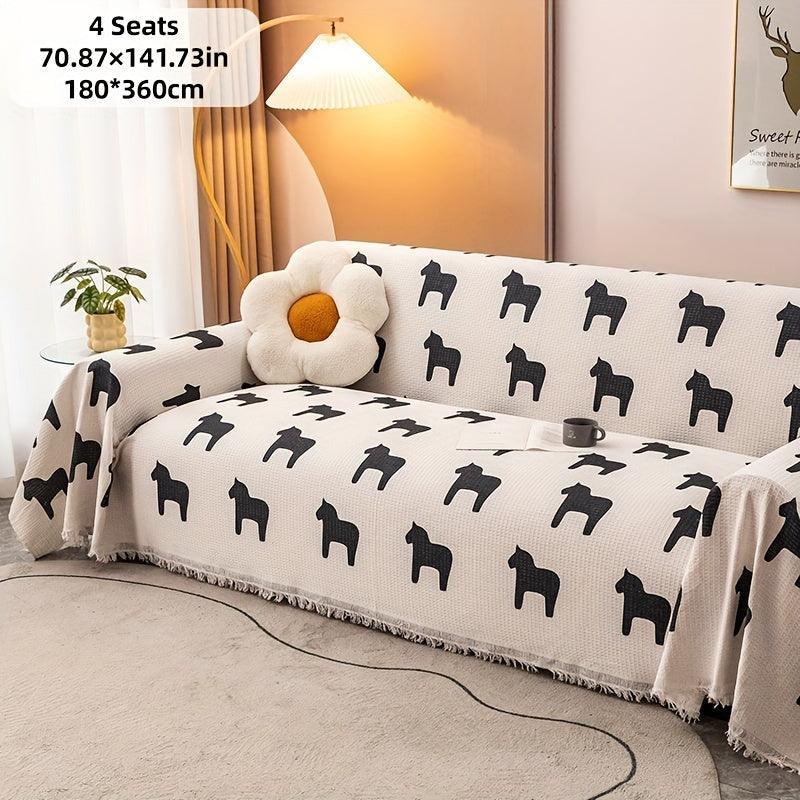 Vintage Slipcovers Couch | Plush Sofa Throw Cover for All Seasons topspet
