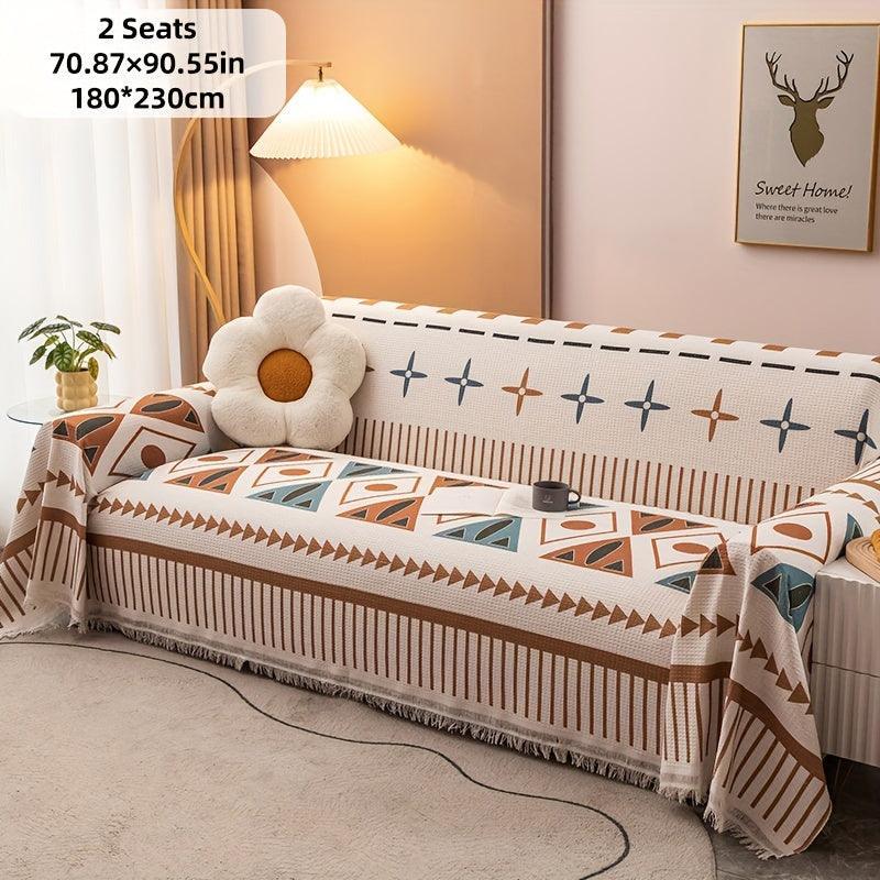 Vintage Slipcovers Couch | Plush Sofa Throw Cover for All Seasons topspet