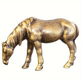 Vintage Brass Horse Figurine for Home Decor House Of Avana