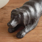 Vintage Metal Playful Dog Sculpture Vintage Shopper