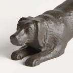 Vintage Metal Playful Dog Sculpture Vintage Shopper