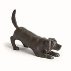 Vintage Metal Playful Dog Sculpture Vintage Shopper