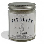 Vitality – Oz Candle, front view - House Of Avana