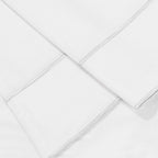 600 Thread Count Framed Sateen Embroidered Cotton Pillowcase Pair Mélange Home