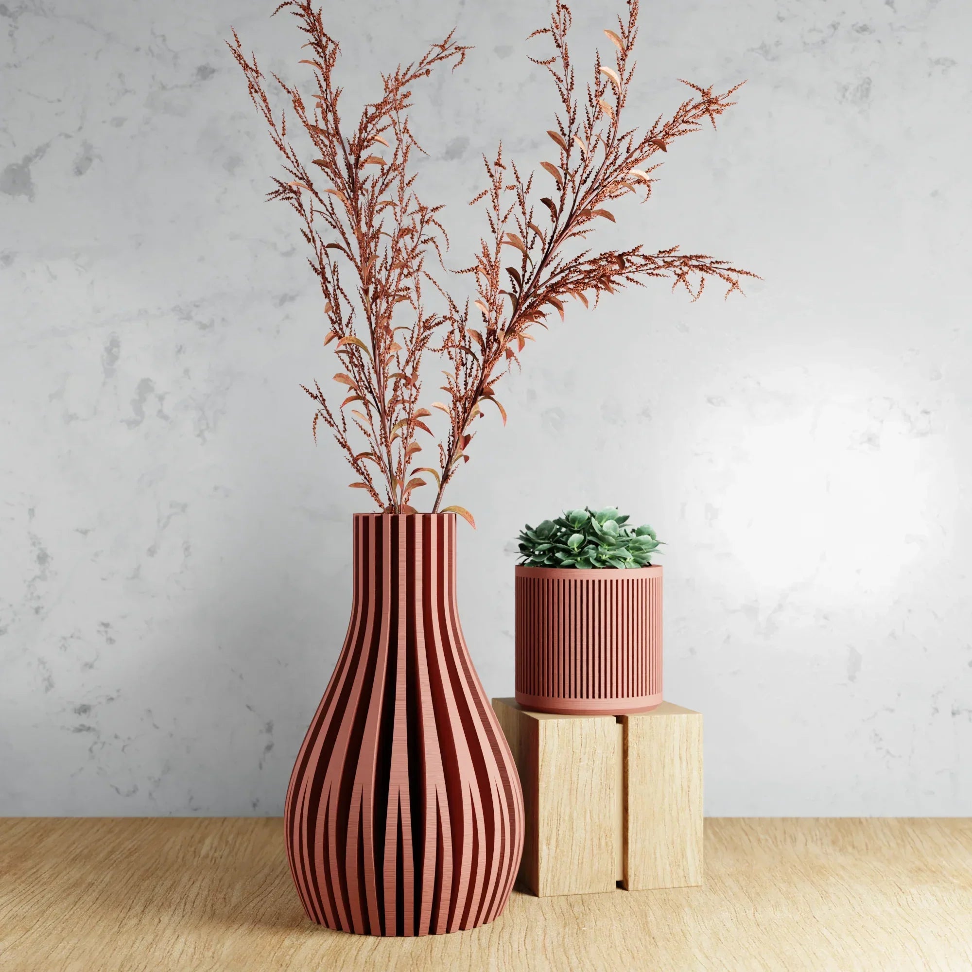 Willow Vase, lifestyle image - House Of Avana