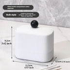 Wabi-Sabi Minimalist Japanese Bathroom Organizer - Elegant Dustproof Storage Box with Lid, Swab Case - Dust-Proof Lid, Compact Vanity Organizer for Bathroom, Living Room, Office - Ideal Christmas Gift for Women, Men, Friends House Of Avana