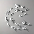 Ceramic Swallow Wall Decor Art with Delicate Design and Natural Color, product packaging - House Of Avana [[SKU:HOA-WAL-405]]