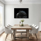 Sorrowful Steed Canvas Wall Art Poignant Equestrian Print for Vintage Home Decor Various Sizes for... - House Of Avana