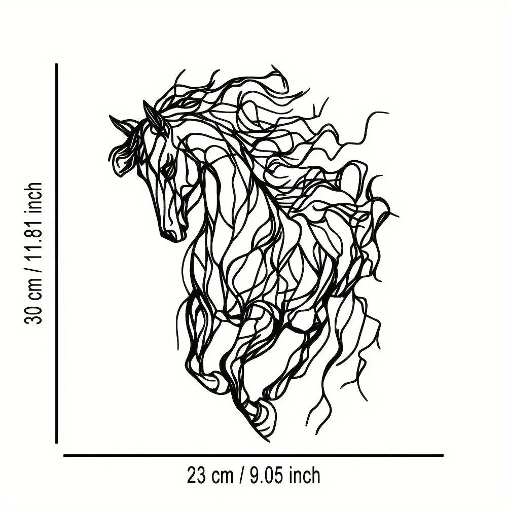 Wall Decor - Elegant Line Art Black, lifestyle image - House Of Avana