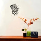 Wall Decor - Elegant Line Art Black, top view - House Of Avana [[SKU:HOA-WAL-011]]