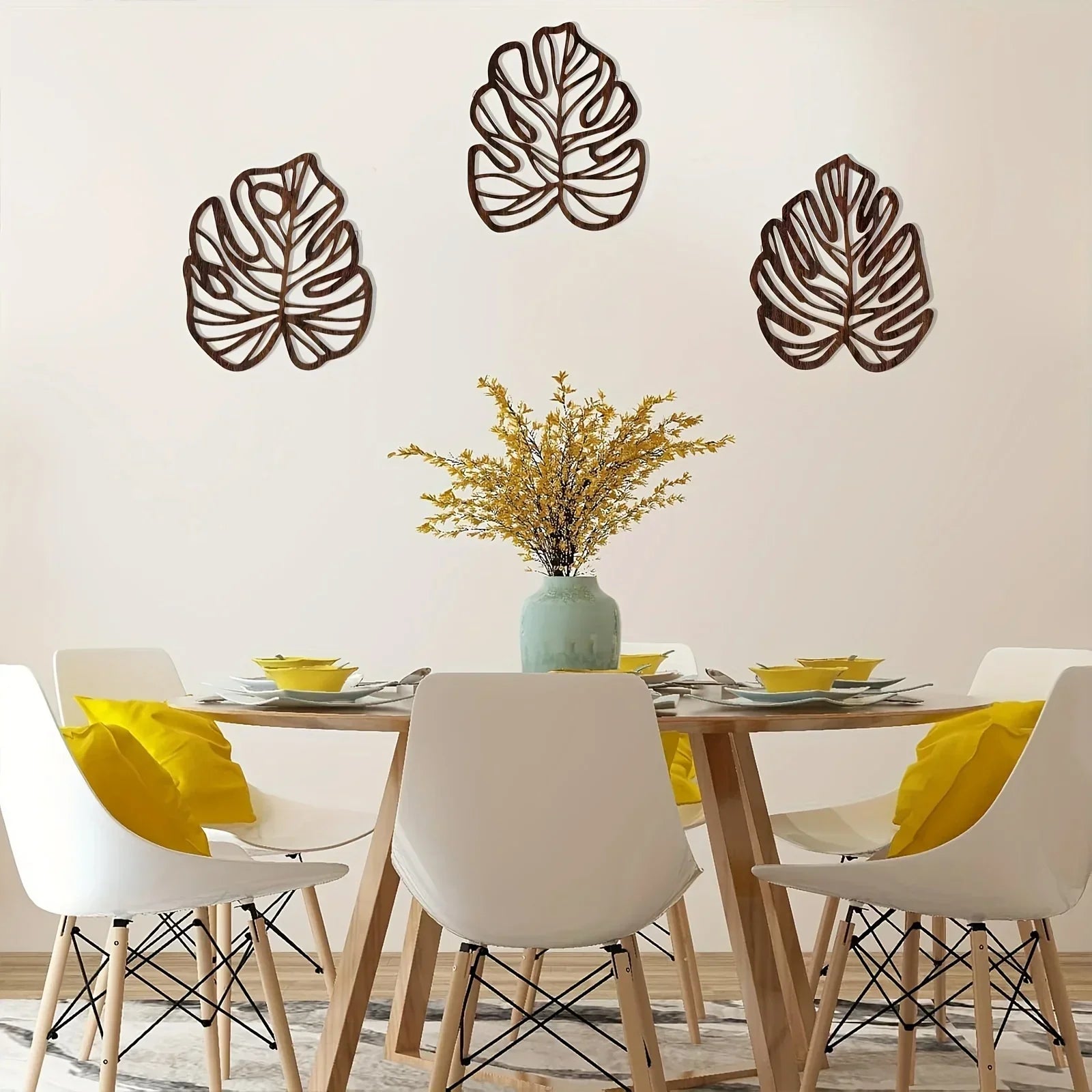 Wall Decor - Minimalist Wood Hooks, top view - House Of Avana