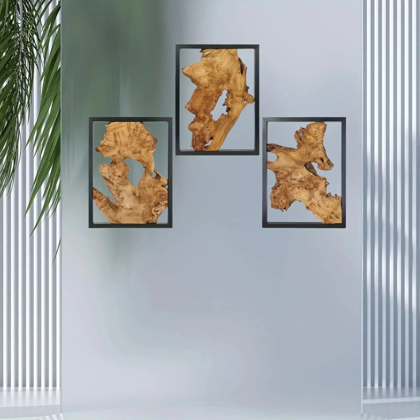 Wall Decor - Natural Wood Unique, detail shot - House Of Avana