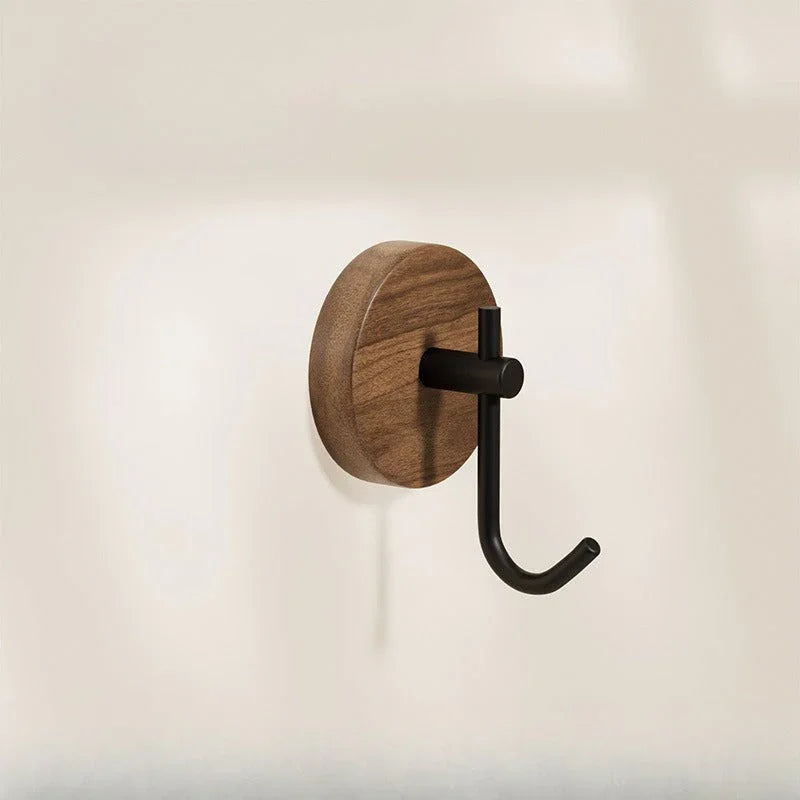 S Wooden Wall Hooks, No Drill Adhesive Hangers - Heavy Duty Sticky Hooks for Coat, Towel, Bag, Hat -... - House Of Avana