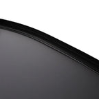 Irregular Wall Mirror Asymmetrical Mirror, 53 X 90 Cm Black Metal Framed Mirror for Bathroom Bedroom Living Room Entryway, Decorative Modern Wall Decor House Of Avana