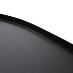 Irregular Wall Mirror Asymmetrical Mirror, 53 X 90 Cm Black Metal Framed Mirror for Bathroom Bedroom Living Room Entryway, Decorative Modern Wall Decor House Of Avana [[SKU:HOA-MIR-015]]