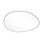 Gold Metal Framed Wall Mirror - House Of Avana [[SKU:HOA-MIR-016]]