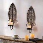 Wall Sconces - Golden Metal S, close-up view - House Of Avana [[SKU:HOA-CAN-410]]
