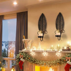 Wall Sconces - Golden Metal S, lifestyle image - House Of Avana
