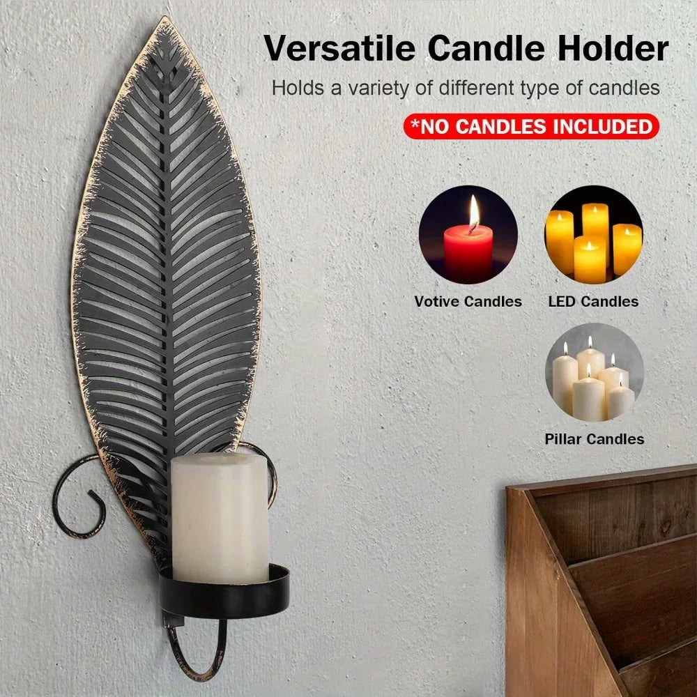 Wall Sconces - Golden Metal S, top view - House Of Avana