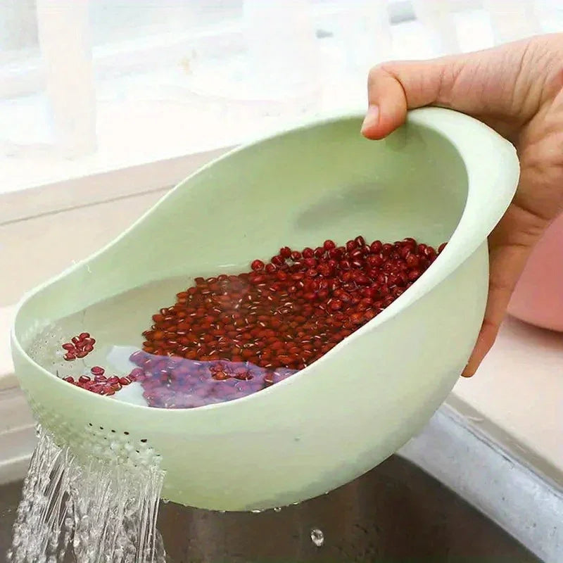 Washing Basket - Food-Safe Plastic with Drain