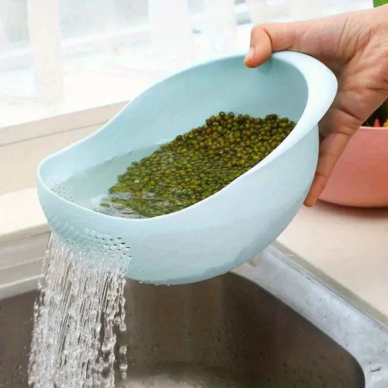 Washing Basket - Food-Safe Plastic with Drain