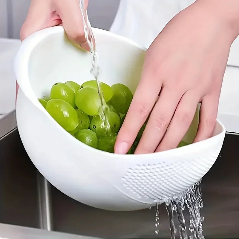 Washing Basket - Food-Safe Plastic with Drain