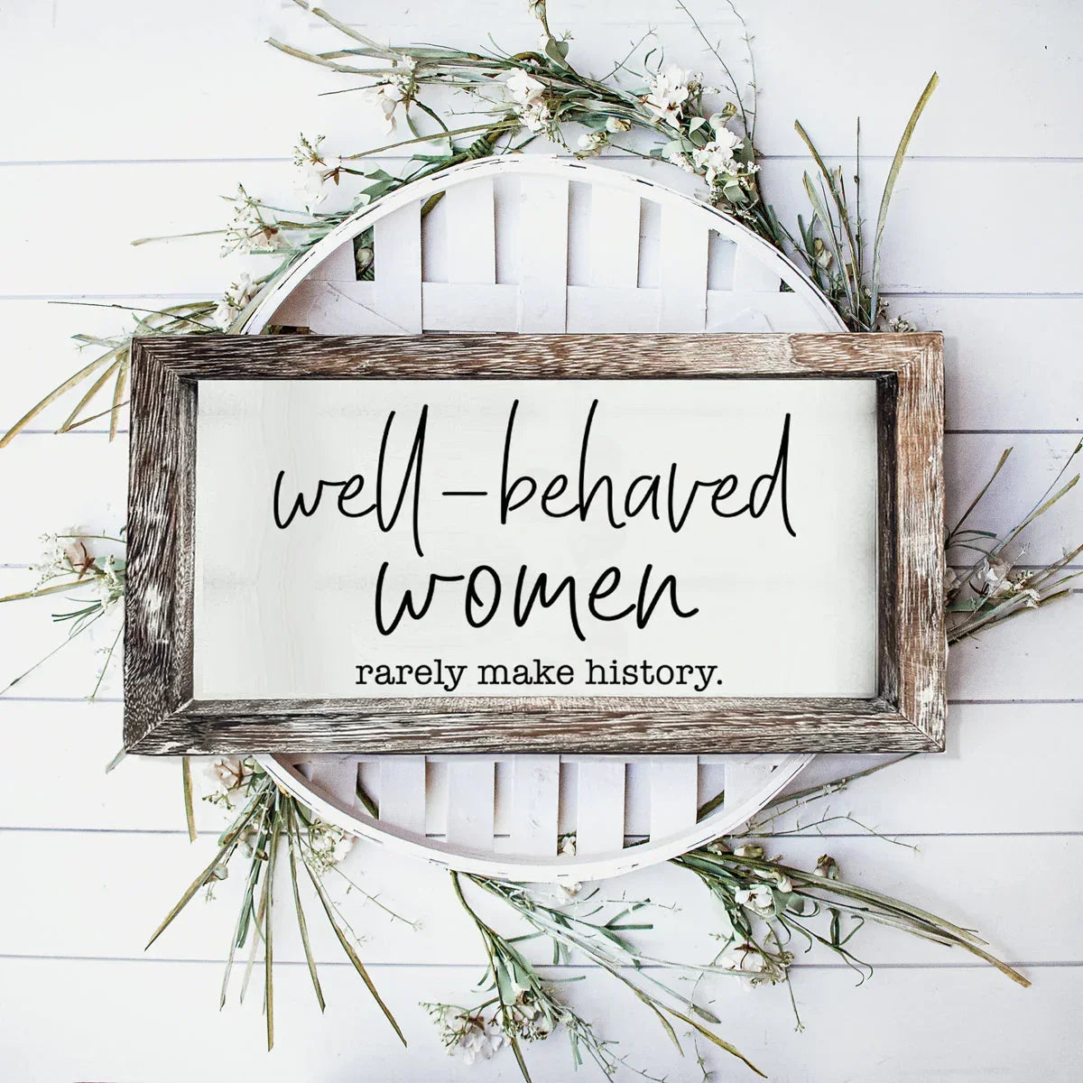 Well Behaved Women Sign Gia Roma