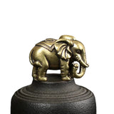 Bronze Elephant Miniatures for Home Decor.