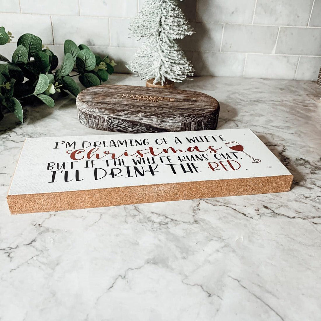 White Christmas Sign Gia Roma