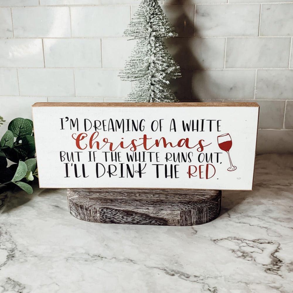 White Christmas Sign Gia Roma
