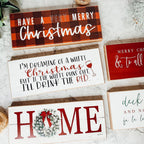 White Christmas Sign Gia Roma